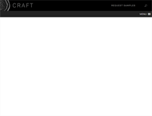 Tablet Screenshot of craftfloor.com